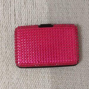 Hard Sided Card Holder, EUC